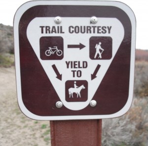 Trail Courtesy