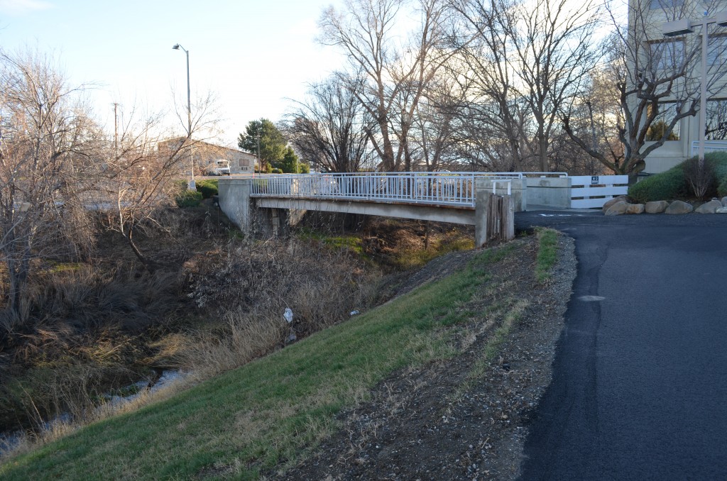 Trail and Bridge over Waterway Along Marjorie Sutch Greenway Section of the UGT