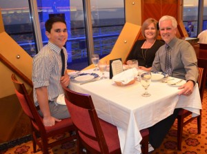 Elegant Night on Our Cruise on the Carnival Glory Caribbean Cruise