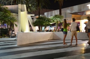 Fountain at Lincoln Road Mall