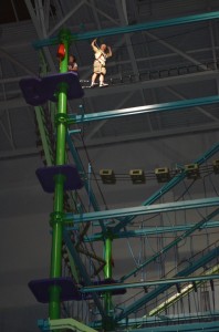Awesome Ropes Course at the Mall of America