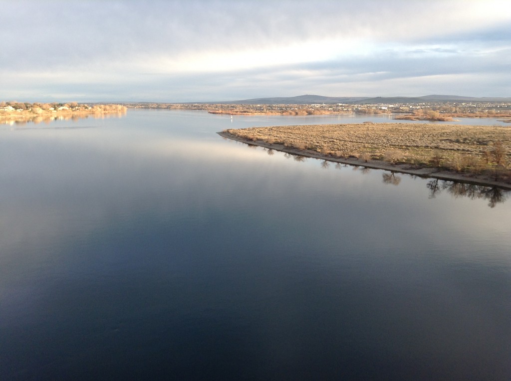 Looking Downriver from the I-182 Bridge