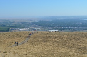 Troop 190 Training on Badger Mountain to Hike in the Olympics in August (click to enlarge)