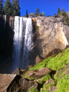Vernal Falls along the Pacific Crest Trail