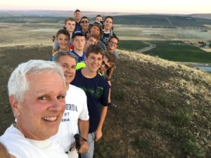 Prep hike on Red Mountain.  July 19, 2016