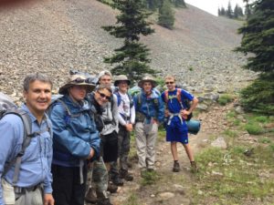 Getting close to Big Crow Basin, our stop for the night along the Pacific Crest Trail