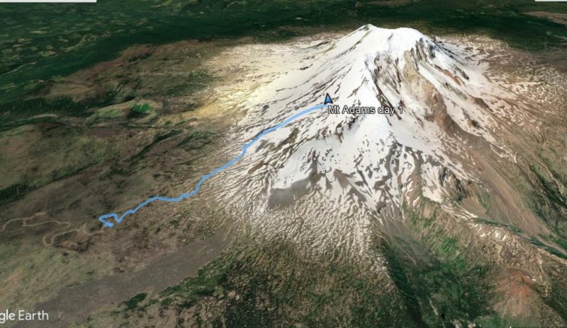 Mt. Adams Climb Day 1 August 17, 2017