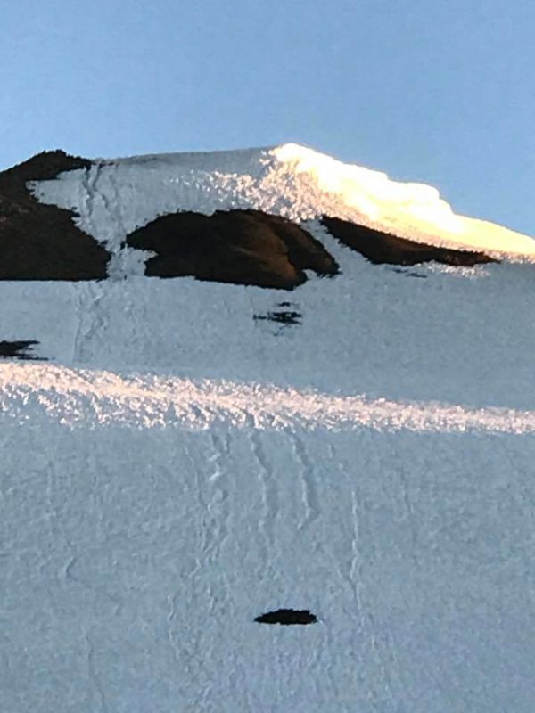 Piker's Peak, false summit
