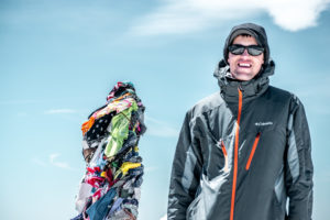 Rob on the summit of Mount Adams