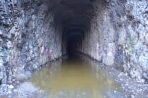 West entrance to railroad tunnel on McNary Tunnel Trail 2