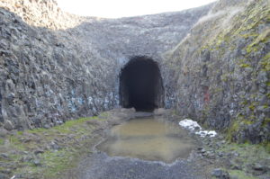 West entrance to railroad tunnel on McNary Tunnel Trail