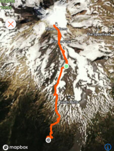 Mt. Adams day 2 GPS