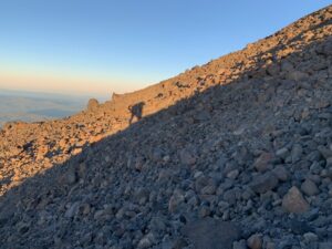 Mt. Adams steep climb near Piker's Peak
