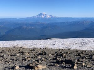 Mt. Rainier from Mt. Adams summit 2