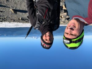 Paul and Corey on Mt. Adams summit